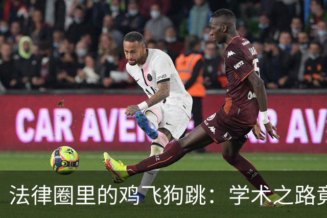 法律圈里的鸡飞狗跳：学术之路竟是“名门闯关赛